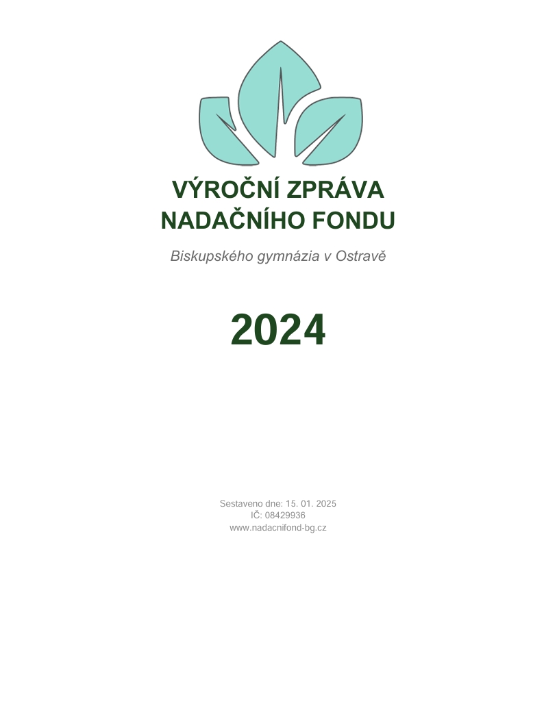výroční zpráva 2024